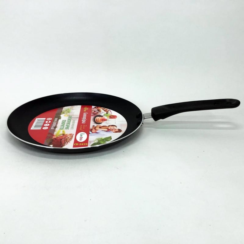Сковорода Con Brio CB-2419 для млинців антипригарне покриття 24 см (tf5162) - фото 11 Сковорода Con Brio CB-2419 для млинців антипригарне покриття 24 см (tf5162) - фото 11