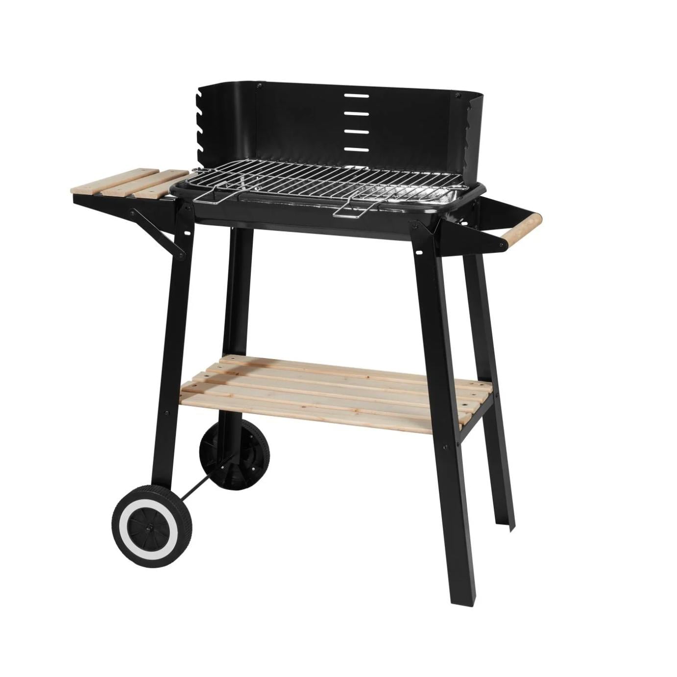 Гриль угольный GRILLMEISTER Kansas с полкой 48,5×28,5 см 6,25 кг (33976950)