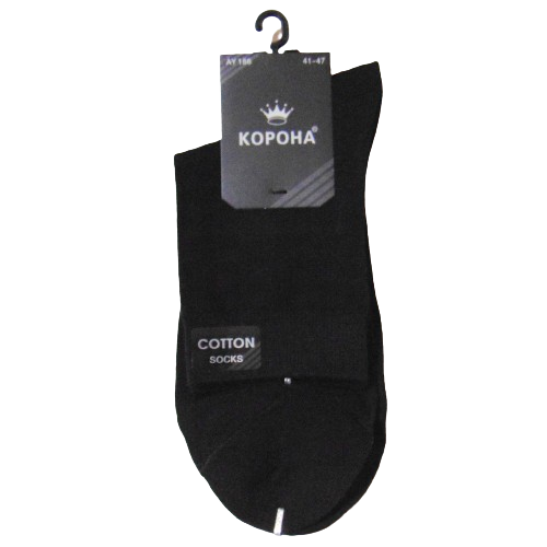 Носки мужские Корона 186 р. 41-47 Черный (2185122253) Носки мужские Корона 186 р. 41-47 Черный (2185122253)