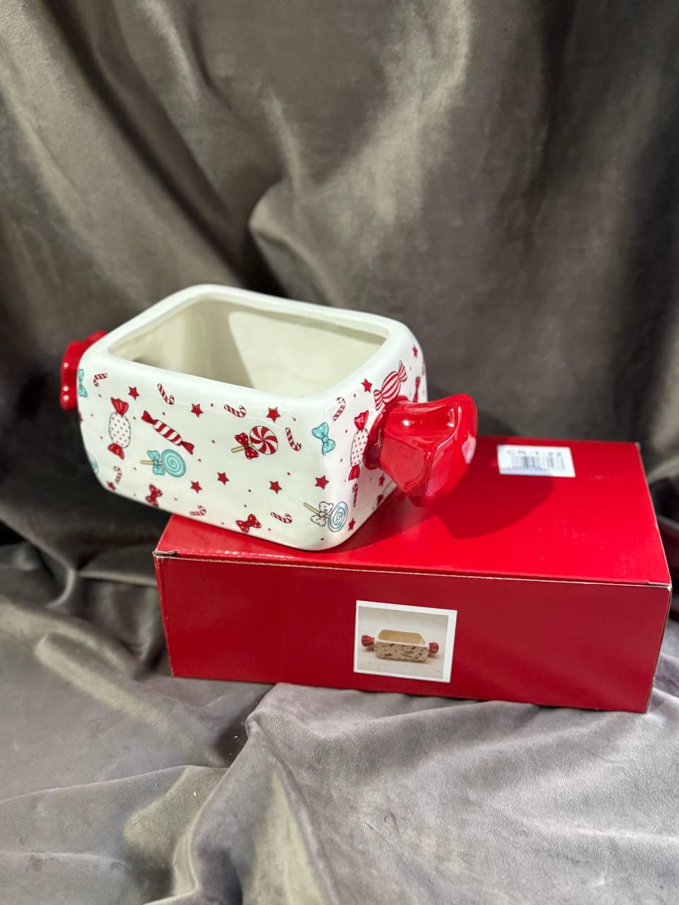 Конфета новогодняя YIWU Merry Christmas фарфоровая 1 л (CR-1-22) - фото 3