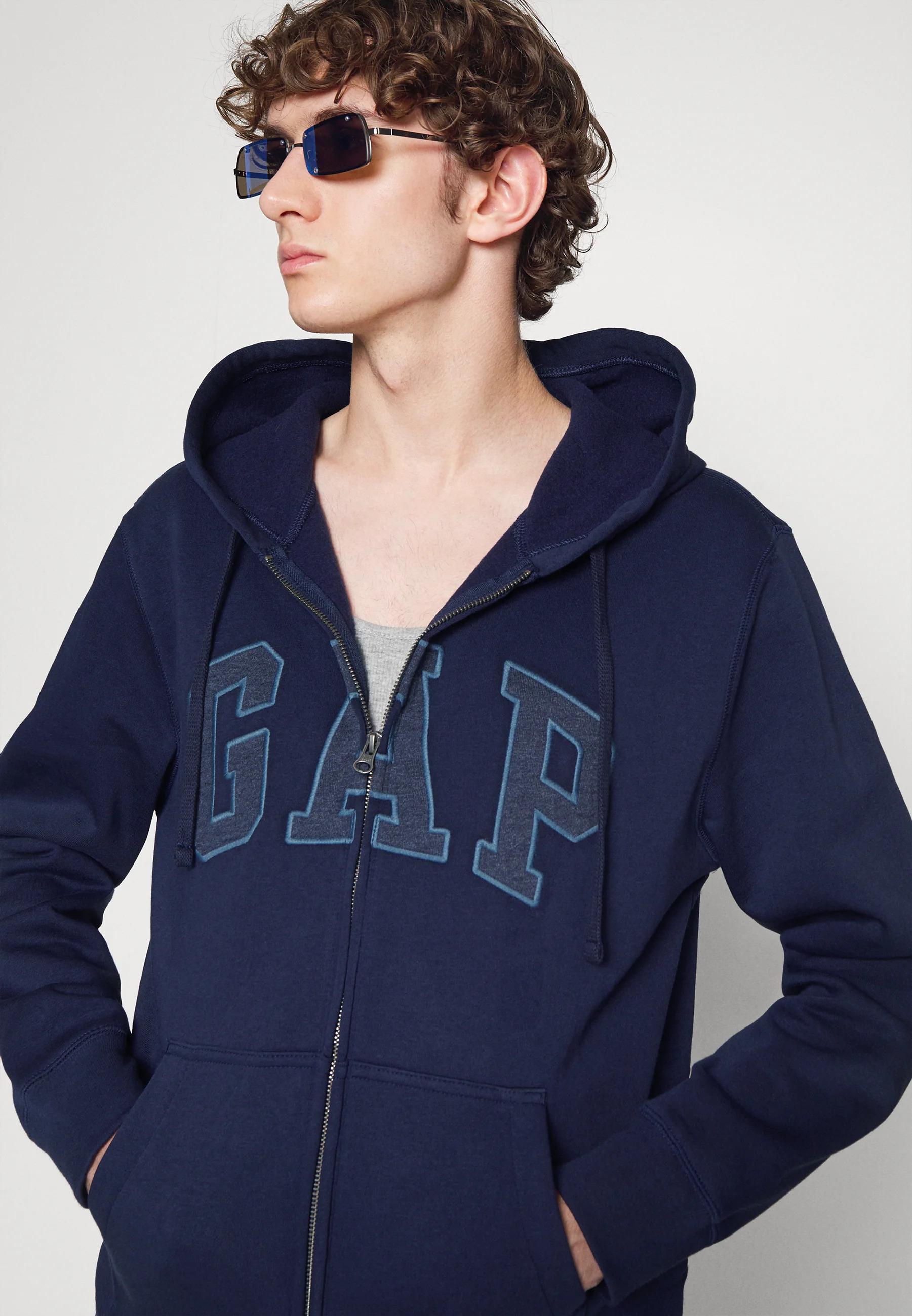 Толстовка мужская GAP M Синий (GP-041) - фото 6