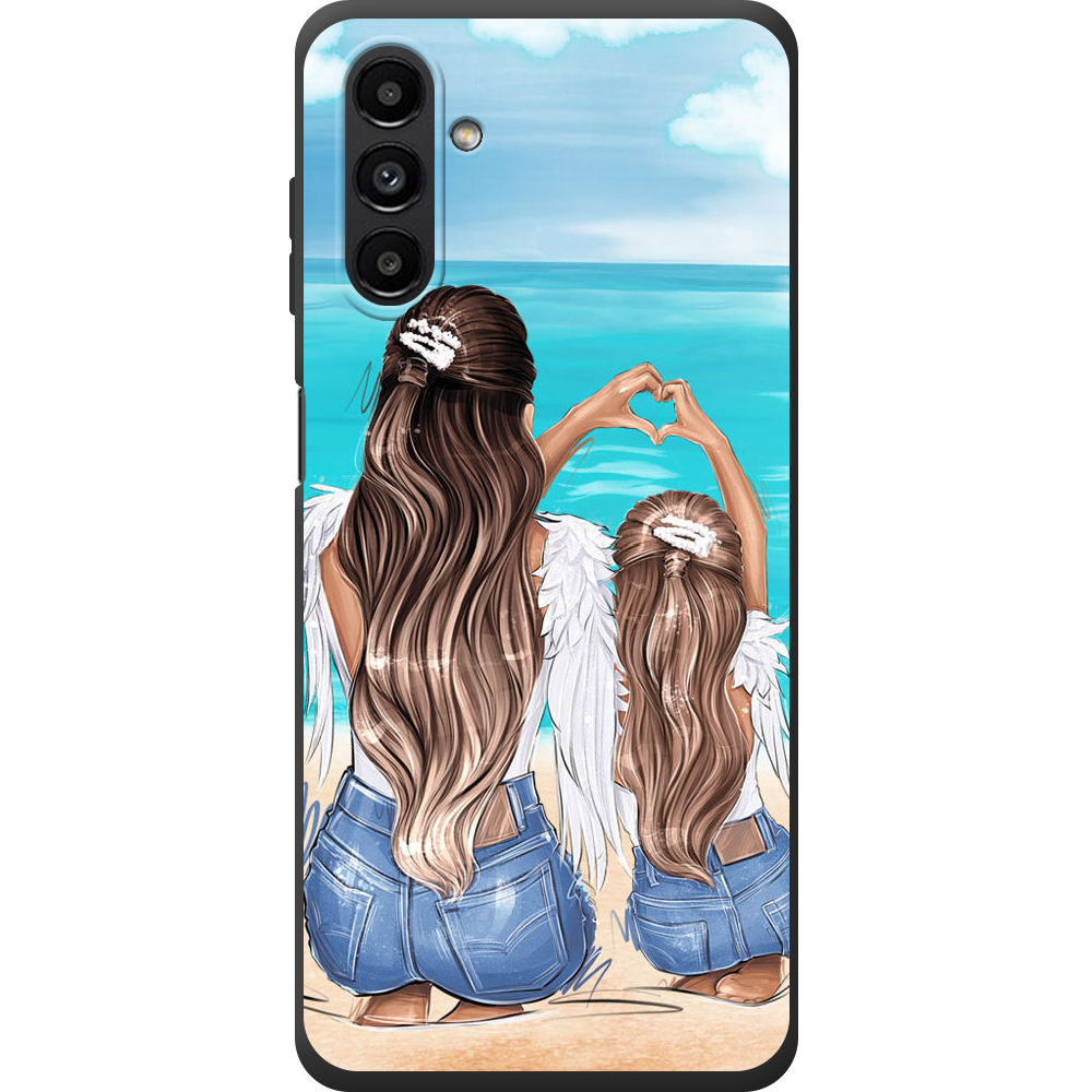 Чехол BoxFace Samsung Galaxy A13 (A136) Family Vacation Черный силикон (44113-up2380-44166)