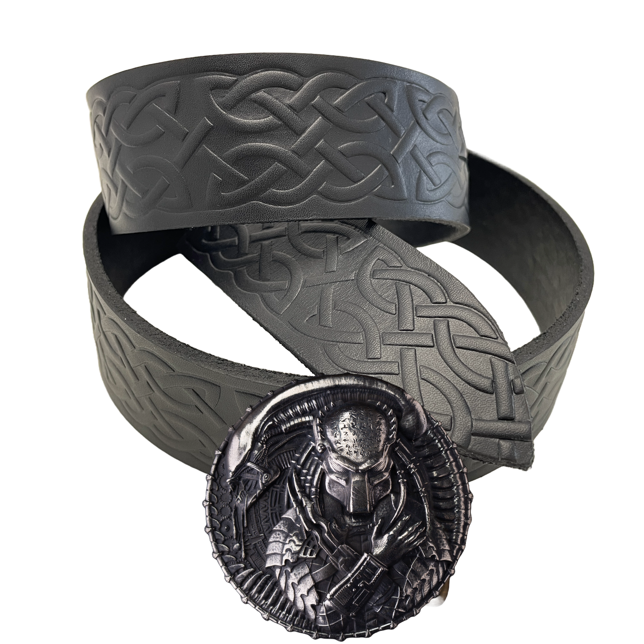 Ремень тиснение с пряжкой Gorillas BBQ Accessories Чужой нейзильбер (bb68)