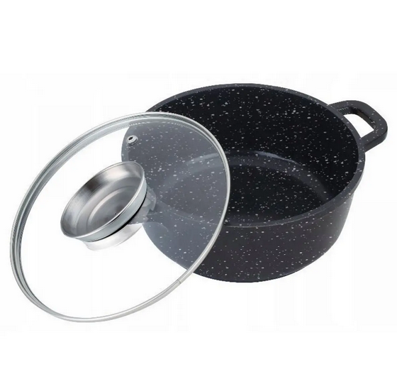 Кастрюля с гранитным покрытием Edenberg 3,3 л Черный (EB-8117) - фото 5 Кастрюля с гранитным покрытием Edenberg 3,3 л Черный (EB-8117) - фото 5