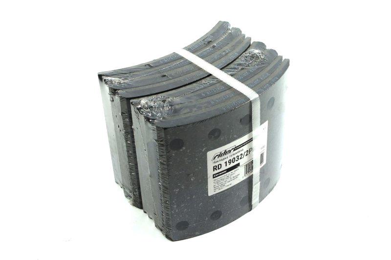 Комплект накладок тормозов на ось Rider RD19032/2PR ceramic bpw kassbohrer saf