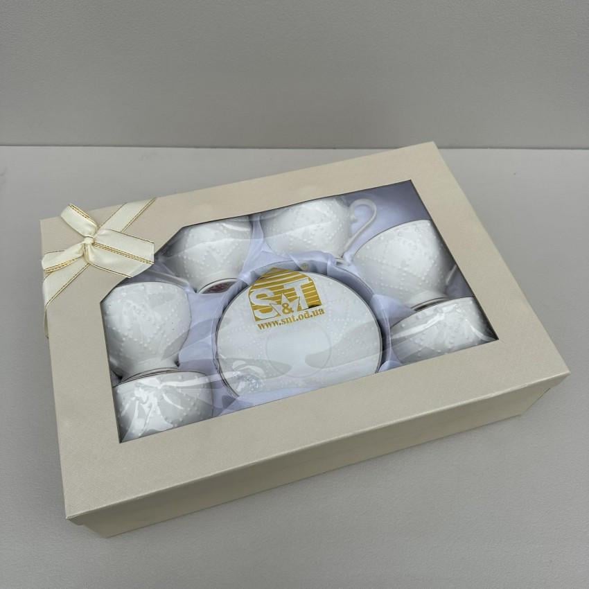 Сервіз чайний порцеляновий S&T 17162-00 Аделіна 250 мл 12 пр. (2656884591) - фото 5 Сервіз чайний порцеляновий S&T 17162-00 Аделіна 250 мл 12 пр. (2656884591) - фото 5