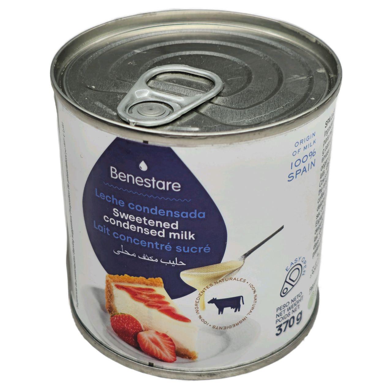 Сгущенное молоко Benestare 370 мл (0117)