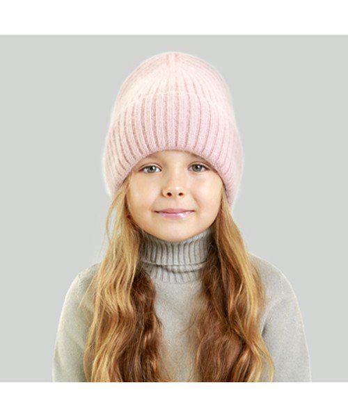 Шапка детская Elf Камилла р. 56 Пудровый (OK001437)