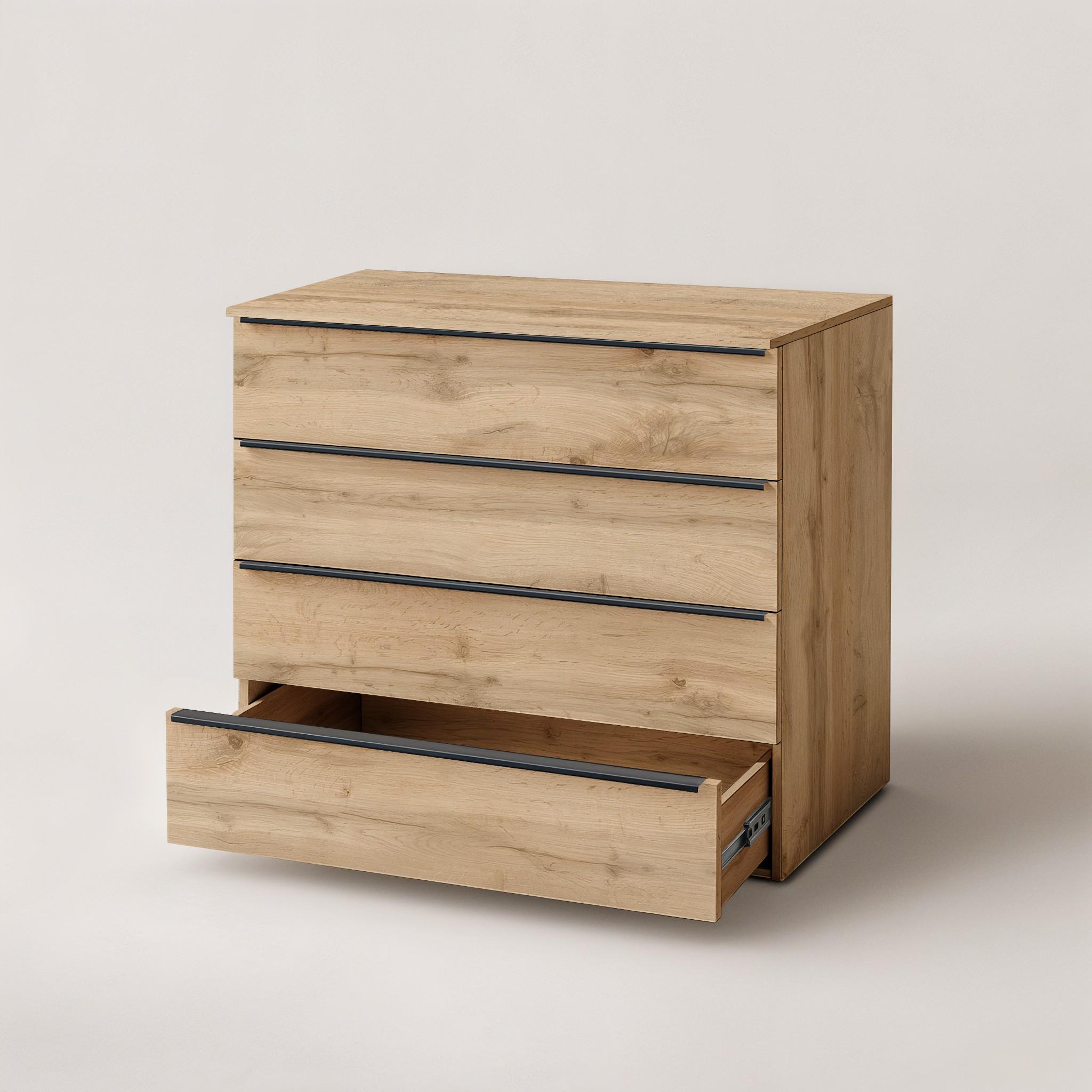 Комод на 4 шухляди FTX-4 1000х544х1014 мм Дуб Аппалачі - фото 3 Комод на 4 шухляди FTX-4 1000х544х1014 мм Дуб Аппалачі - фото 3