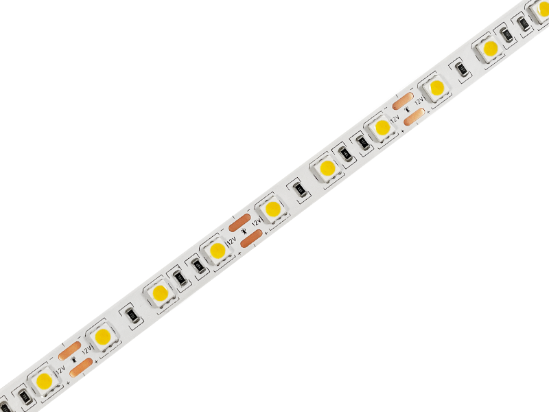 Светодиодная лента MTK SMD5050 60 LED 12 В IP20 2700-3500К 1 м (MTK-300WW5050-12) - фото 4