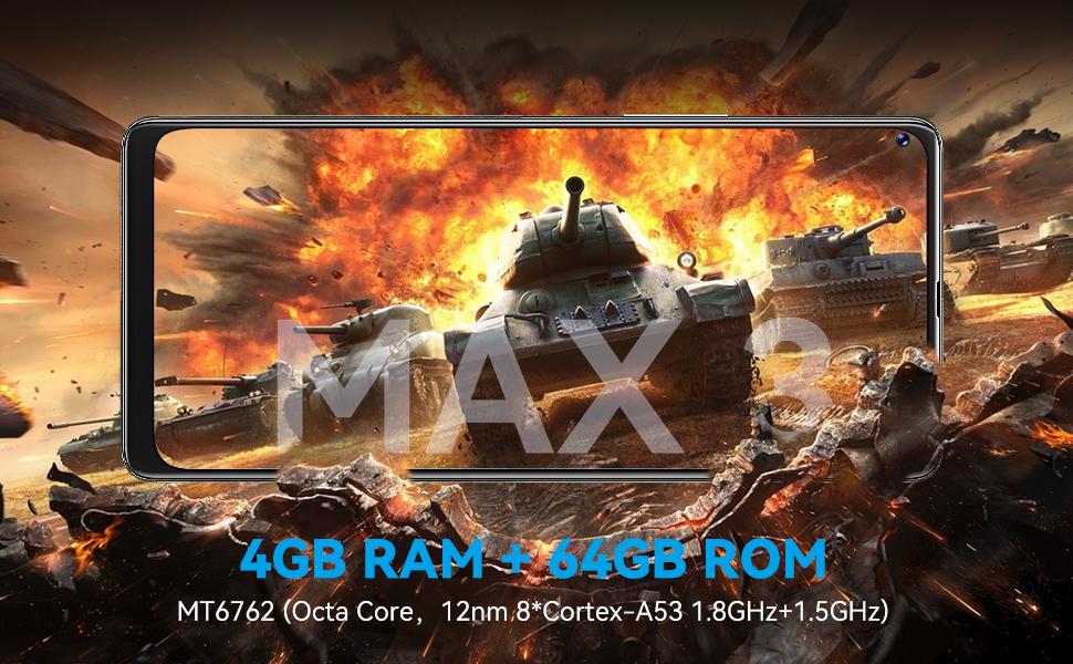 Смартфон Cubot MAX 3 4/64 Gb NFC Green - фото 8