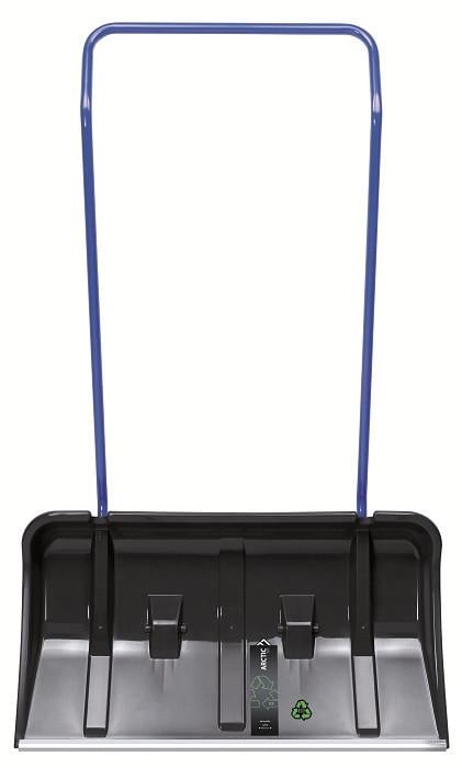 Лопата-ковш для снега Prosperplast Arctic eco с металлической ручкой 80х127 см Черный (CNT00011761)