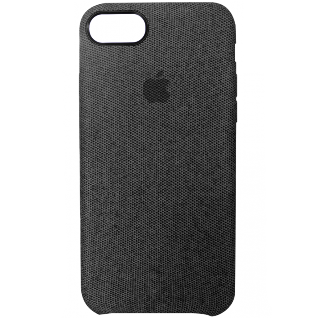 Чехол накладка Hiha Canvas Pattern Case for iPhone 7/8 Plus, Black
