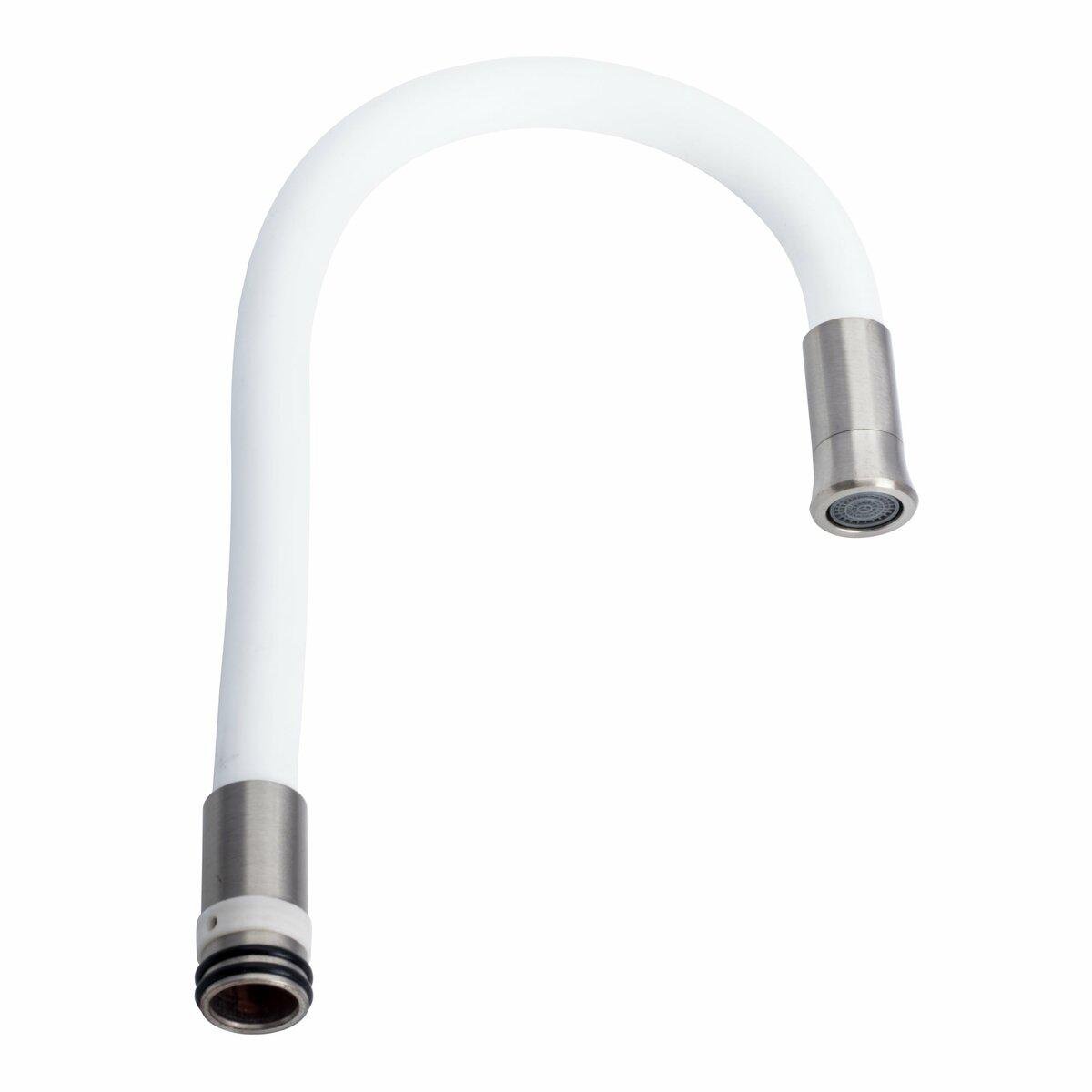 Излив для смесителя Platinum KT91 гибкий Белый Излив для смесителя Platinum KT91 гибкий Белый