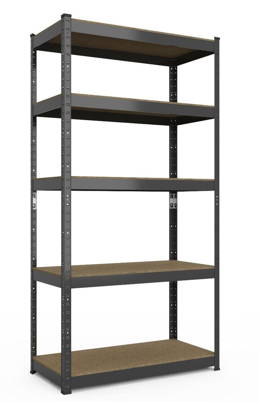 Стелаж Меткас Бюджет КМ фарбований металевий МДФ 175 кг/полиця 5 полиць 1800х600х300 мм (3DPanda-BC180150603052A) Стелаж Меткас Бюджет КМ фарбований металевий МДФ 175 кг/полиця 5 полиць 1800х600х300 мм (3DPanda-BC180150603052A)