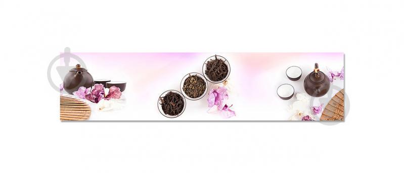 Скинали на кухню Zatarga «Чайный набор» 600х2500 мм виниловая 3Д наклейка кухонный фартук самоклеящаяся Z180428 - фото 7 Скинали на кухню Zatarga «Чайный набор» 600х2500 мм виниловая 3Д наклейка кухонный фартук самоклеящаяся Z180428 - фото 7