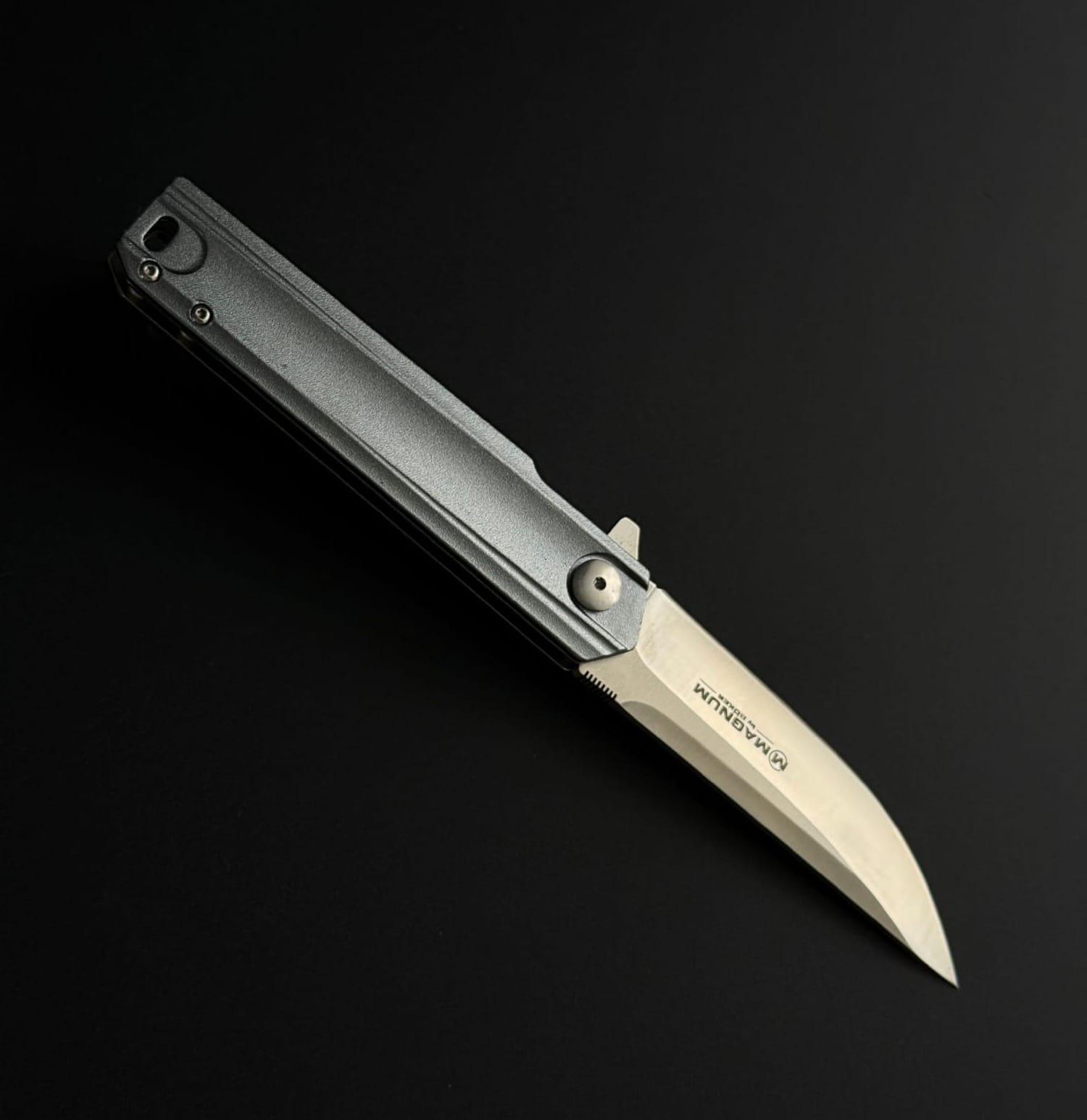 Нож складной туристический 4001 сталь 440А (KN1135) - фото 11 Нож складной туристический 4001 сталь 440А (KN1135) - фото 11