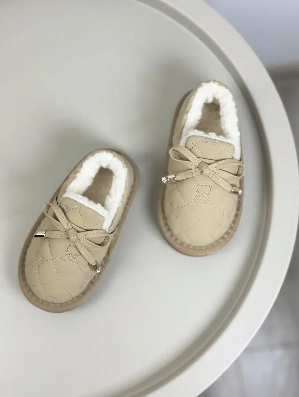 Черевики дитячі осінні 1621 р. 25 Бежевий (32781838)