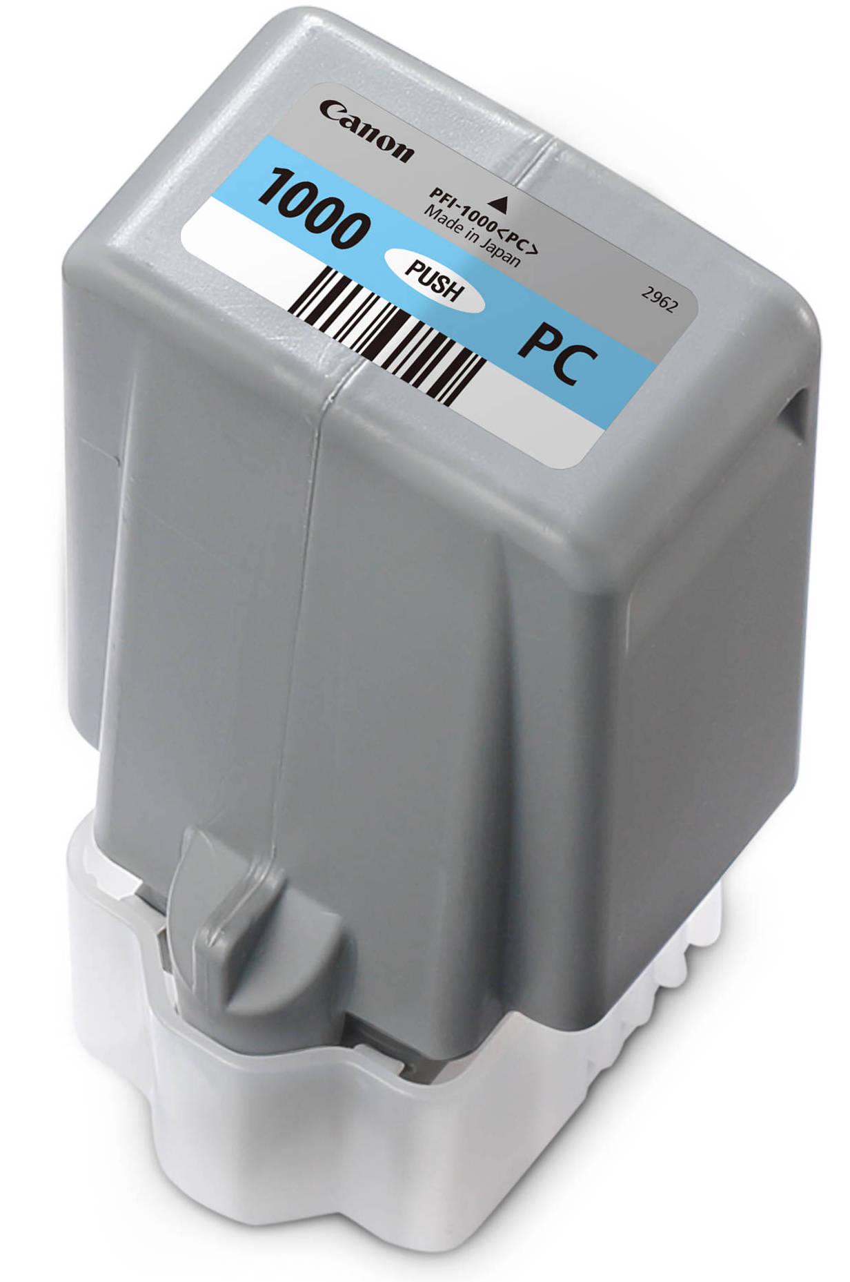 Чернильница Canon PFI-1000 для струйной печати 80 мл Photo Cyan (0550C001)