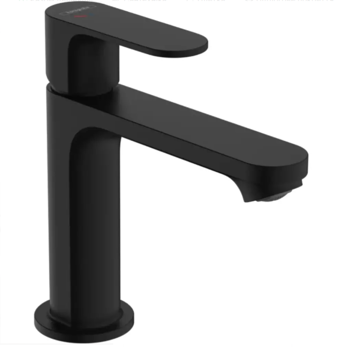 Смеситель для раковины Hansgrohe Rebris S CoolStart EcoSmart+ 72588670 Черный матовый (34469521)
