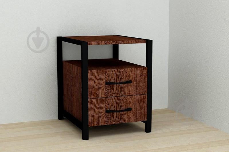 Тумба Ferrum-decor Вивьен 2/2 50x41x40 см Венге (XK00114)