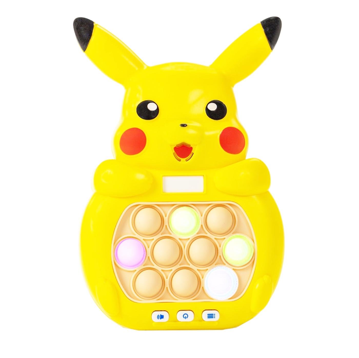Интерактивная игрушка Quick Push Game Pop It покемон Пикачу 999 уровней (18298264) - фото 3