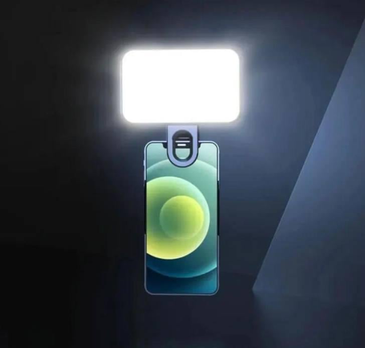 Накамерная светодиодная лампа для селфи клипсовый (1aaefe97) - фото 3