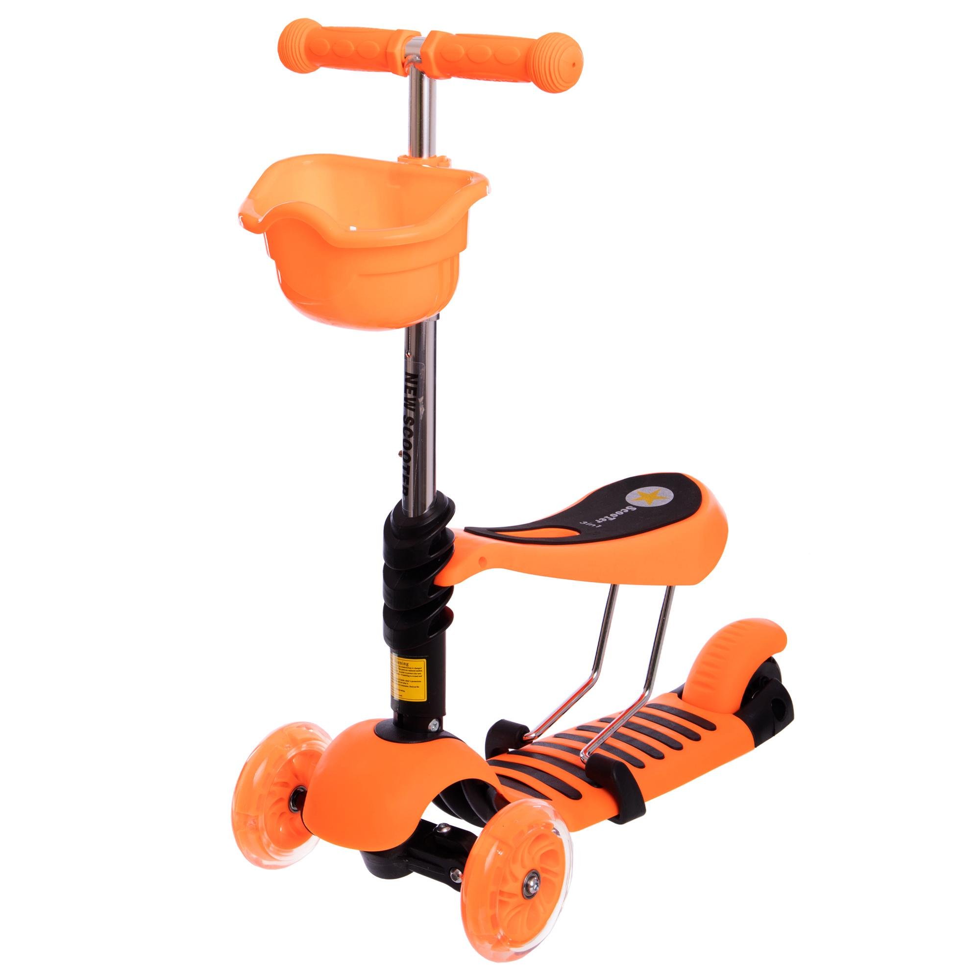Самокат детский трехколесный Micro Mini C-0332 Оранжевый (DR011339) Самокат детский трехколесный Micro Mini C-0332 Оранжевый (DR011339)