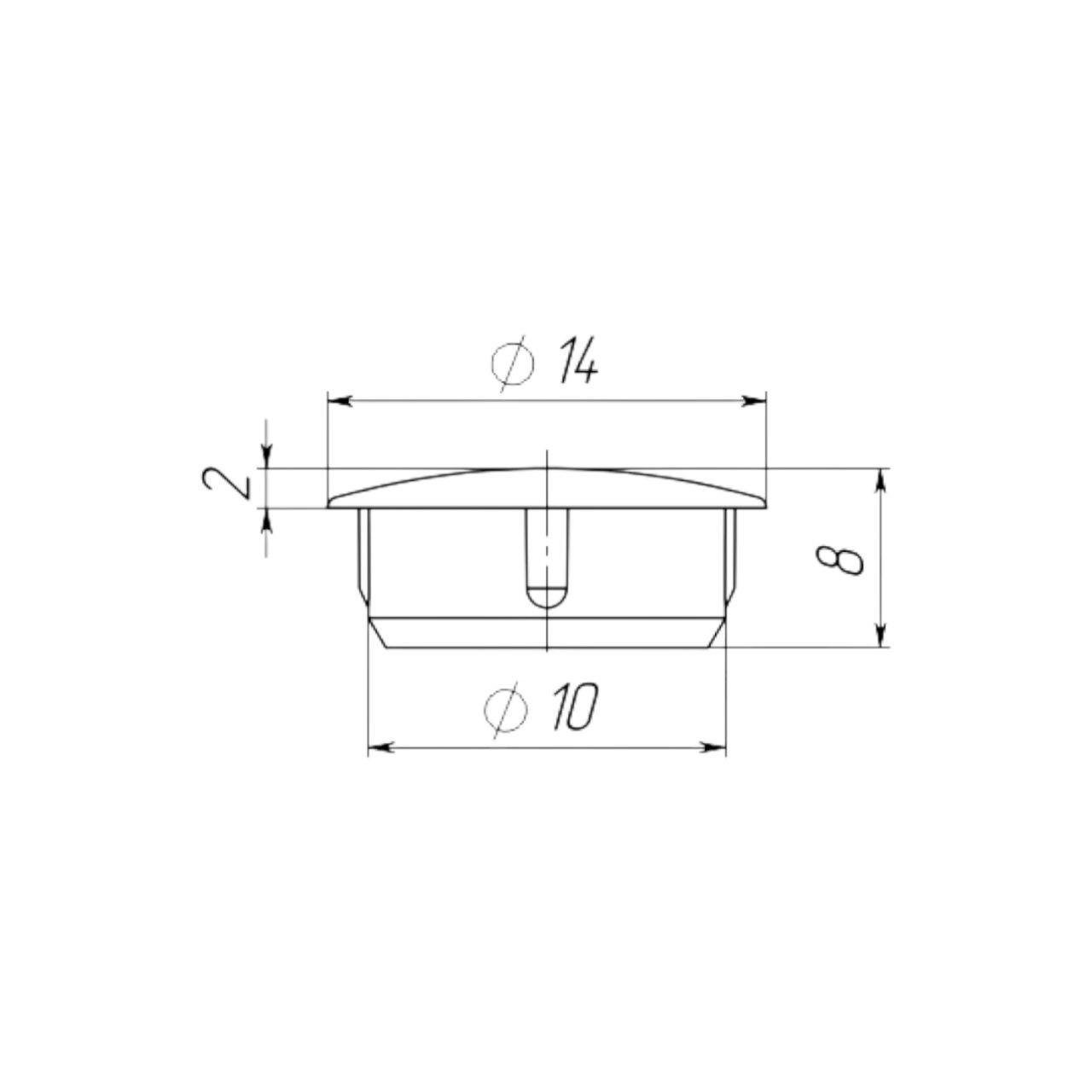 Заглушка для отверстий мебельная круглая D10 шляпка 14 мм 1 шт. Белый (1831583159/К0374) - фото 3 Заглушка для отверстий мебельная круглая D10 шляпка 14 мм 1 шт. Белый (1831583159/К0374) - фото 3