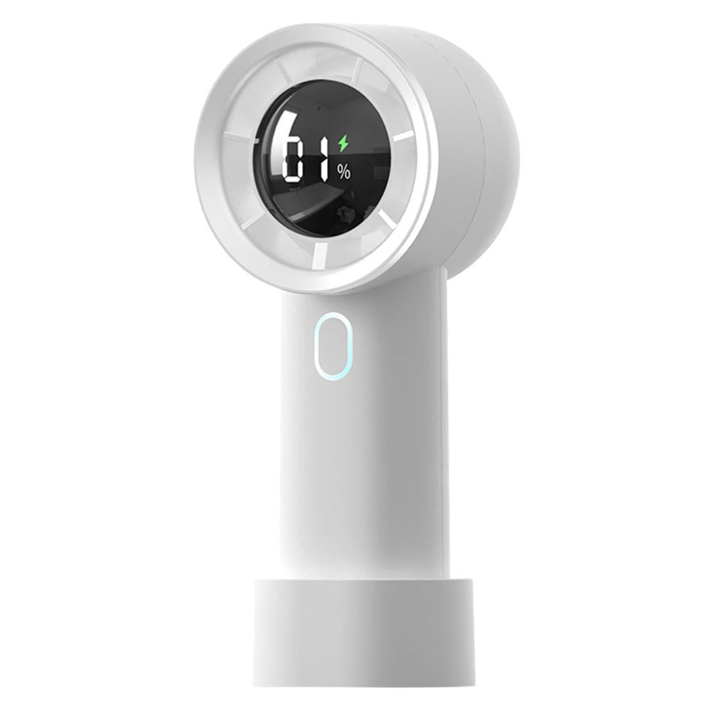 Вентилятор портативный Miwaing Handheld Fan LED White (HX130)