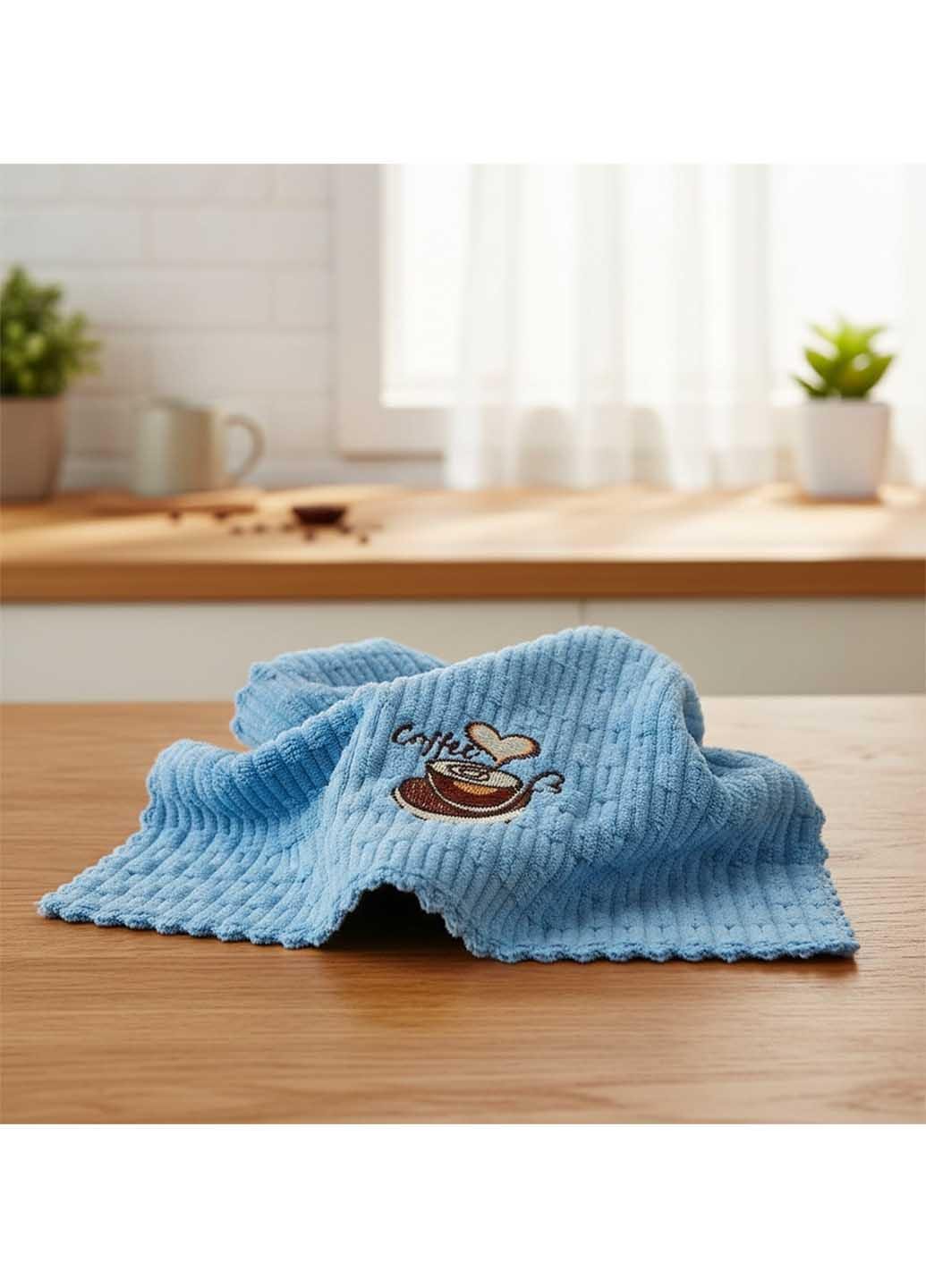 Набор кухонных салфеток микрофибра 3 шт. 50х25 см