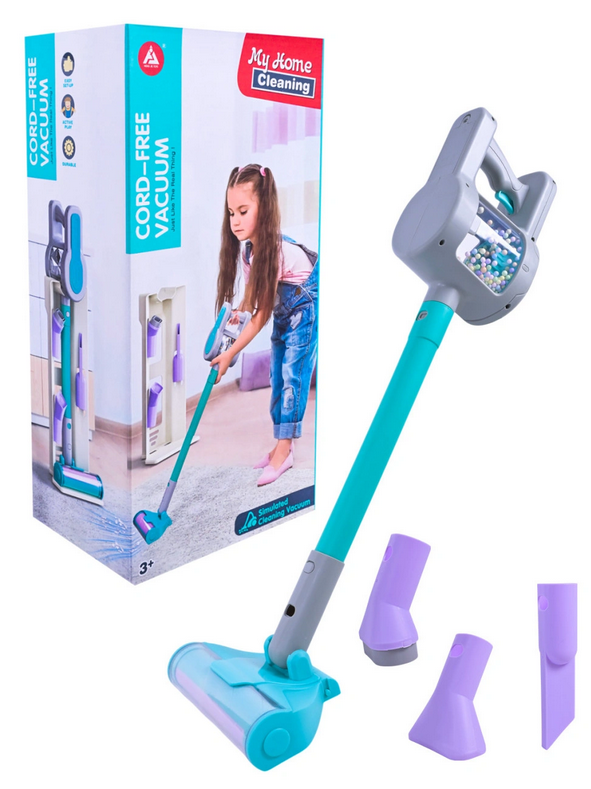 Ігровий комплект для прибирання HJ615B з реалістичним пилососом