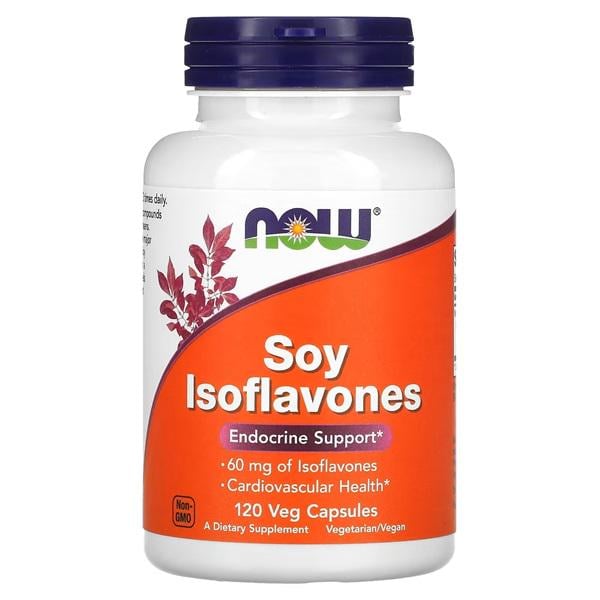 Соевый экстракт Now Foods Soy Isoflavones 150 мг 120 вег. капс. (000003304)