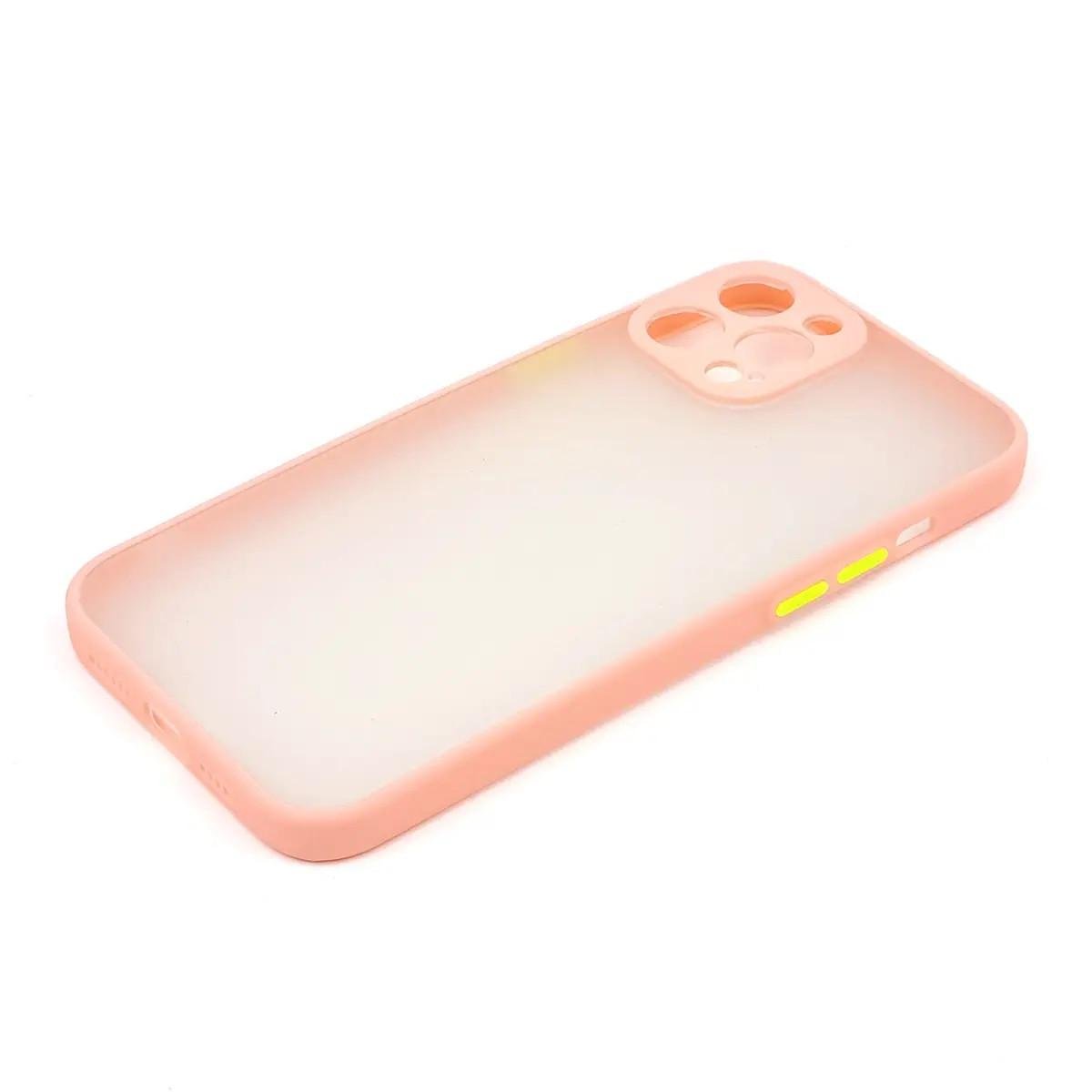 Силиконовый Чехол Накладка Avenger Totu Series Separate Camera Для iPhone 12 Pro Pink