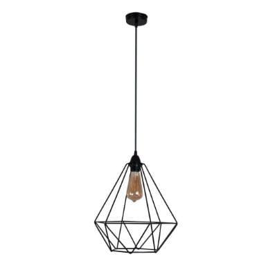 Подвесной светильник Рубин в стиле Лофт Черный