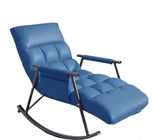 Кресло-качели регулируемые Y-03 145х60х55 см Синий