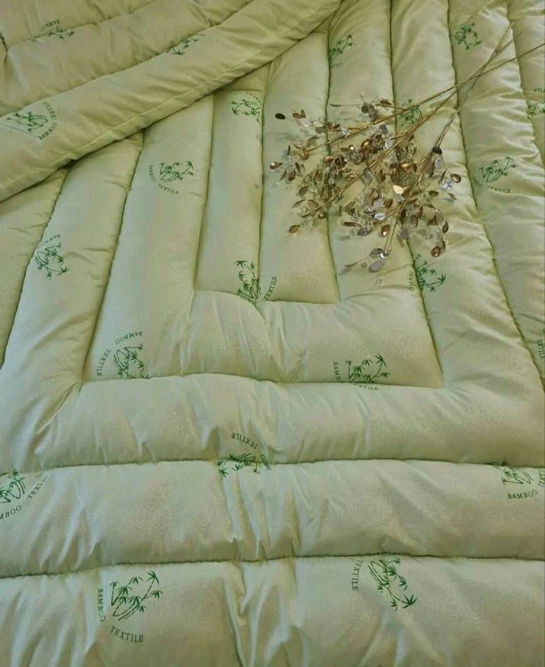 Одеяло евро из овечьей шерсти Салатовый