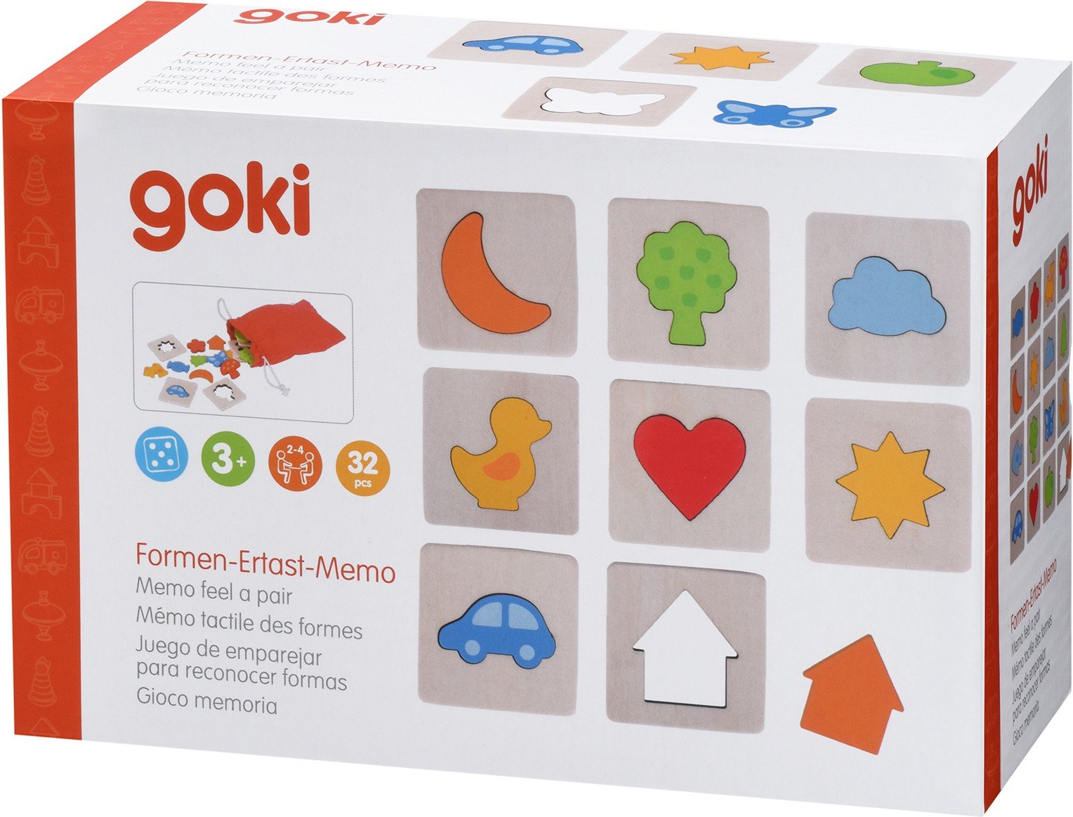 Обучающая игрушка Goki Найди пару (56968G)