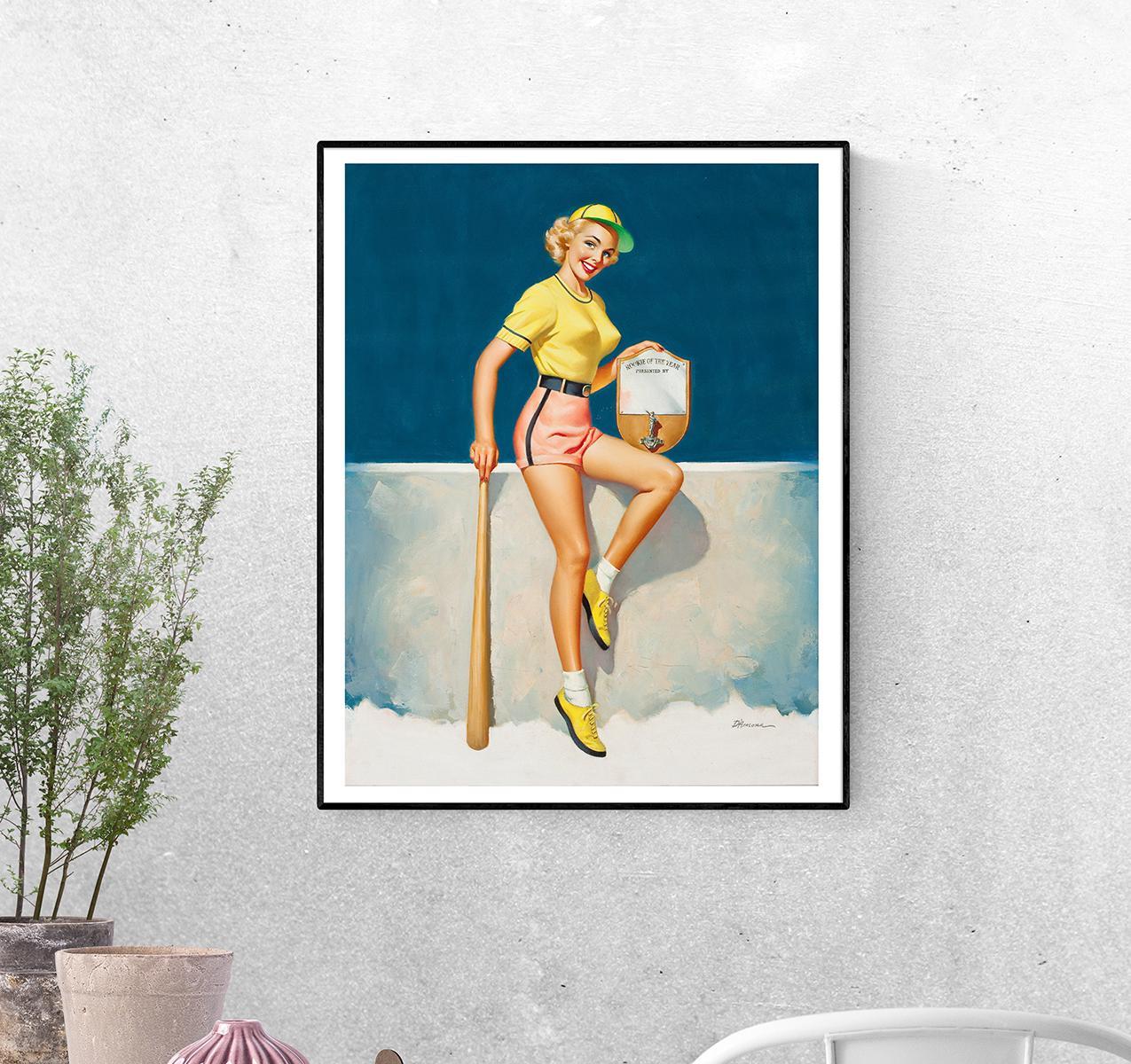 Постер Новичок года. Эдвард Д’Анкония формат А-1 (pin_up010247_Poster)