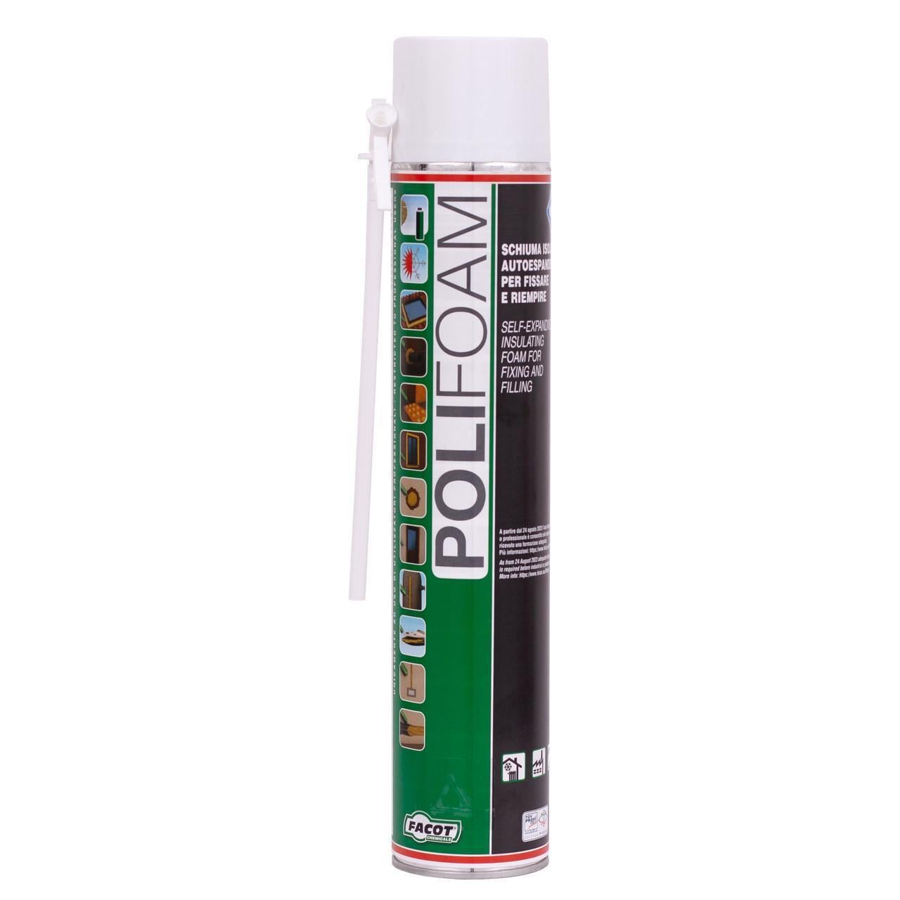 Пена монтажная ручная FACOT POLIFOAM 750 мл (POLI750) Пена монтажная ручная FACOT POLIFOAM 750 мл (POLI750)