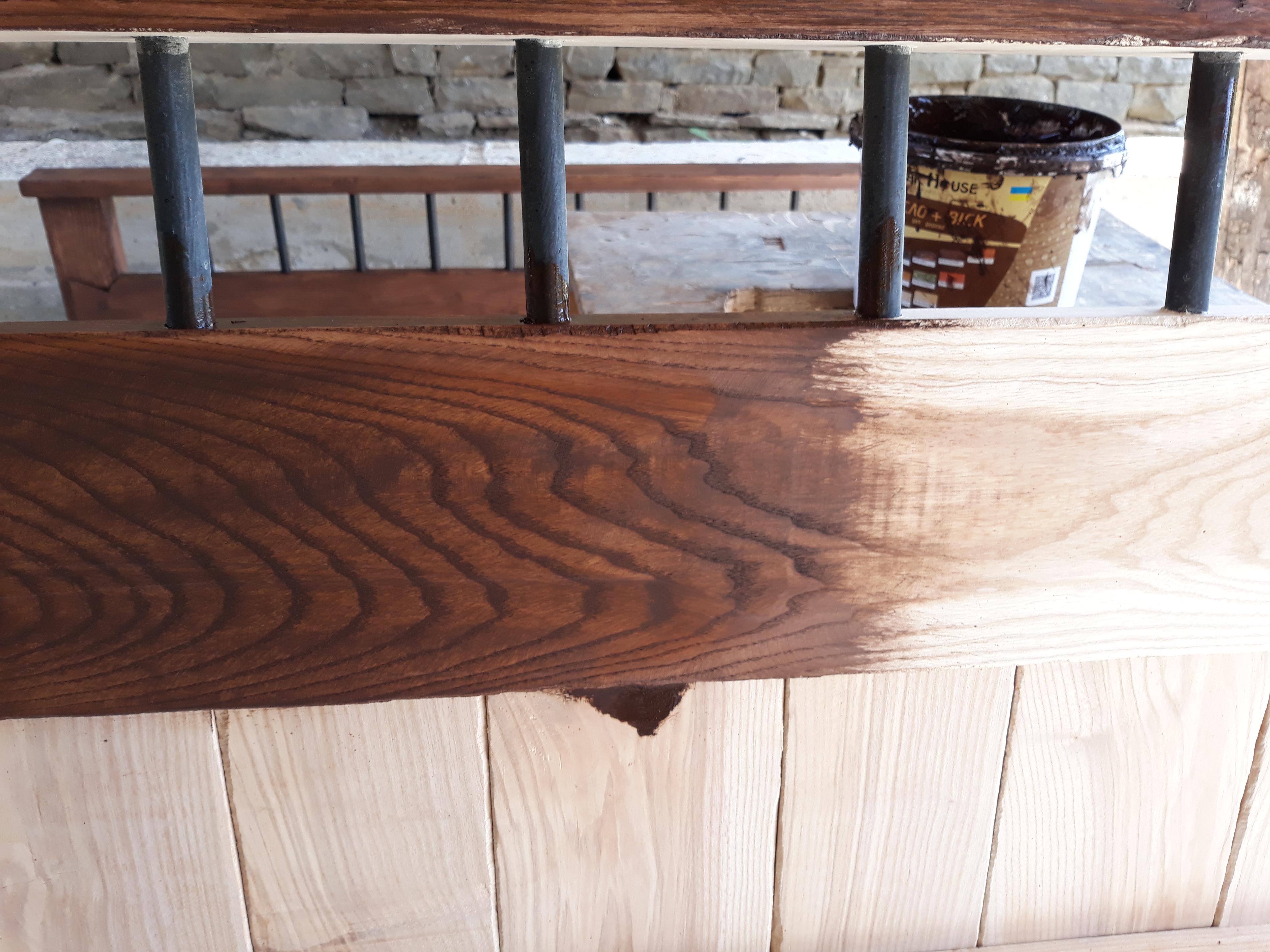 Масло-воск для дерева на основе льняного масла 1 л Палисандр (0032) - фото 10 Масло-воск для дерева на основе льняного масла 1 л Палисандр (0032) - фото 10