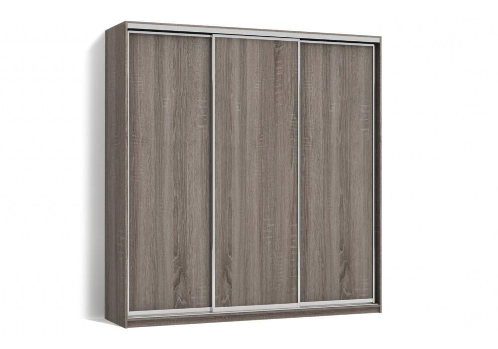 Шкаф-купе Luхe 3 двери ДСП/ДСП/ДСП CLS-III 2300х2300х450 мм Дуб трюффель (12537)