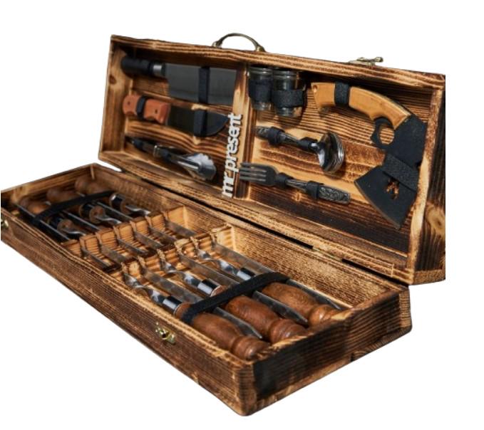 Набір шампурів Piknik-Profi №9 у кейсі (19305040)