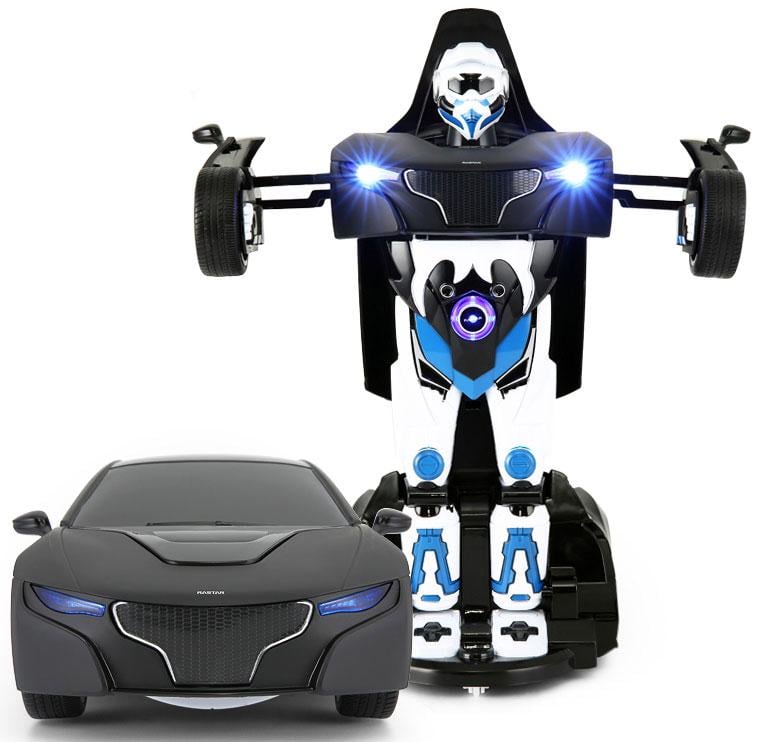 Детская машинка на радиоуправлении трансформер Rastar 1:14 Черный (454.00.13) - фото 3