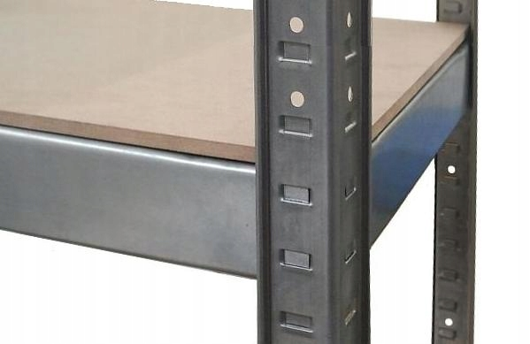 Стеллаж металлический 180х90х40 см 5 полок/до 175 кг на полку Серый (GWI0878) - фото 5