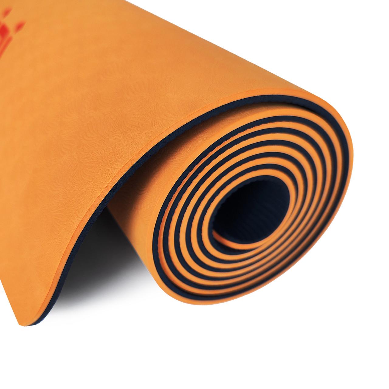 Коврик для фитнеса и йоги Gemini Pro GE-6ORB TPE/TC 6 мм (14729324) - фото 2 Коврик для фитнеса и йоги Gemini Pro GE-6ORB TPE/TC 6 мм (14729324) - фото 2