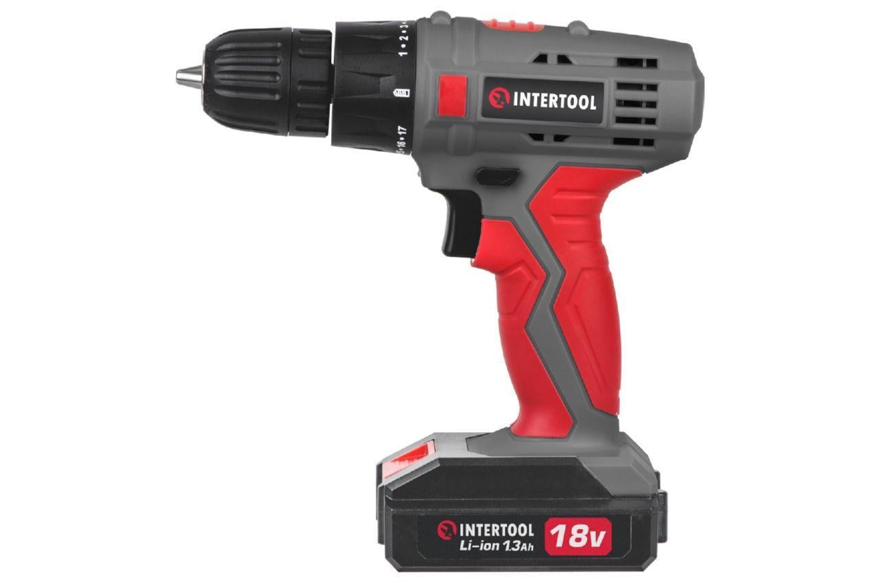 Шуруповерт аккумуляторный Intertool DT-0315 18 В (DT-0315)