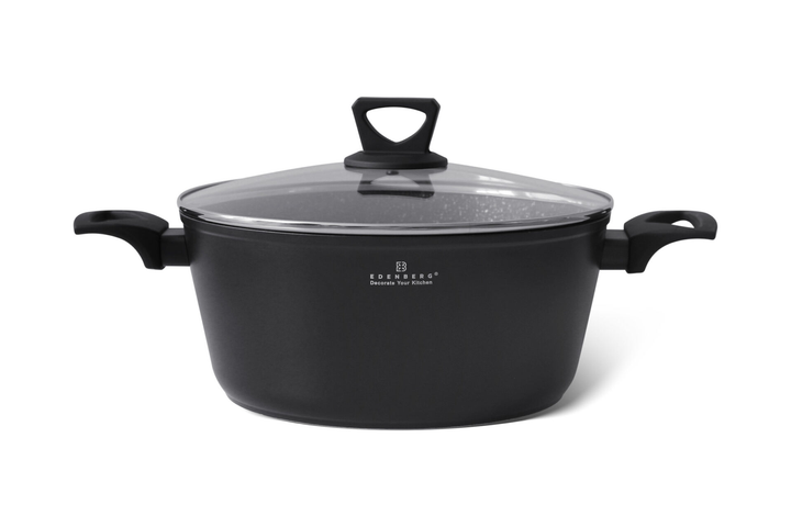 Набір посуду Edenberg EB-12915 з антипригарним мармуровим покриттям 8 (P12915) - фото 2 Набір посуду Edenberg EB-12915 з антипригарним мармуровим покриттям 8 (P12915) - фото 2