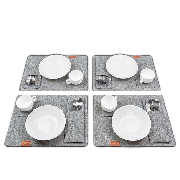 Набор для сервировки стола на 4 персоны Светло-коричневый (A-028202) - фото 5 Набор для сервировки стола на 4 персоны Светло-коричневый (A-028202) - фото 5