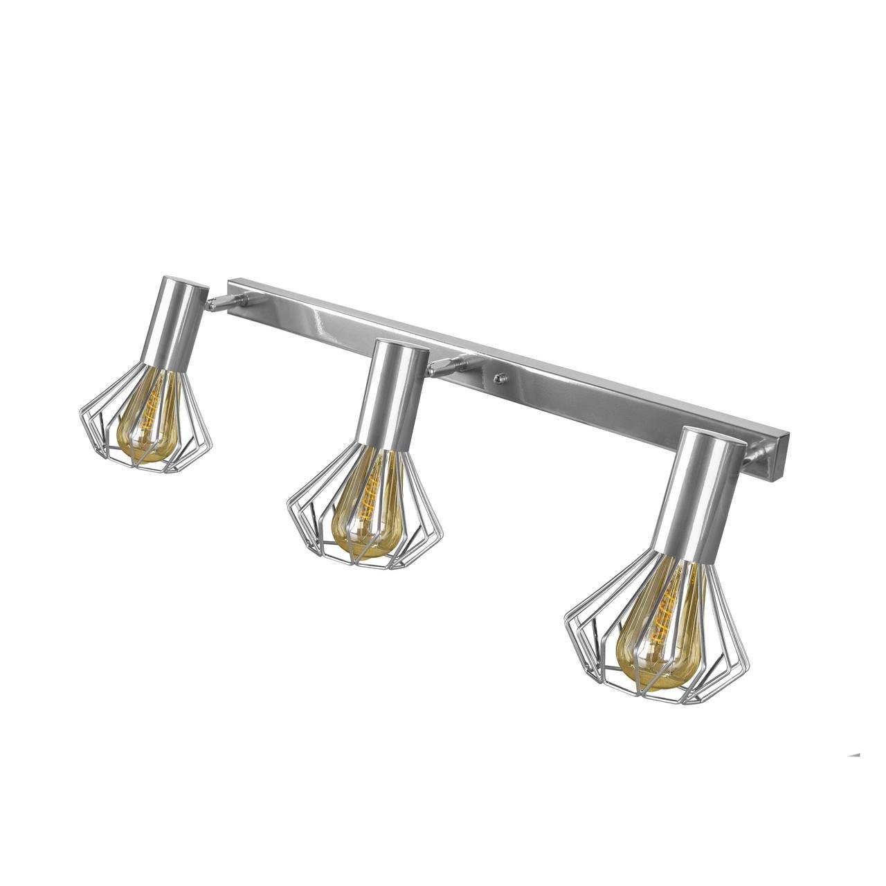 Спот MSK ELECTRIC Diadem під три лампи Е27 Хром (NL 22151-3 CR) - фото 2